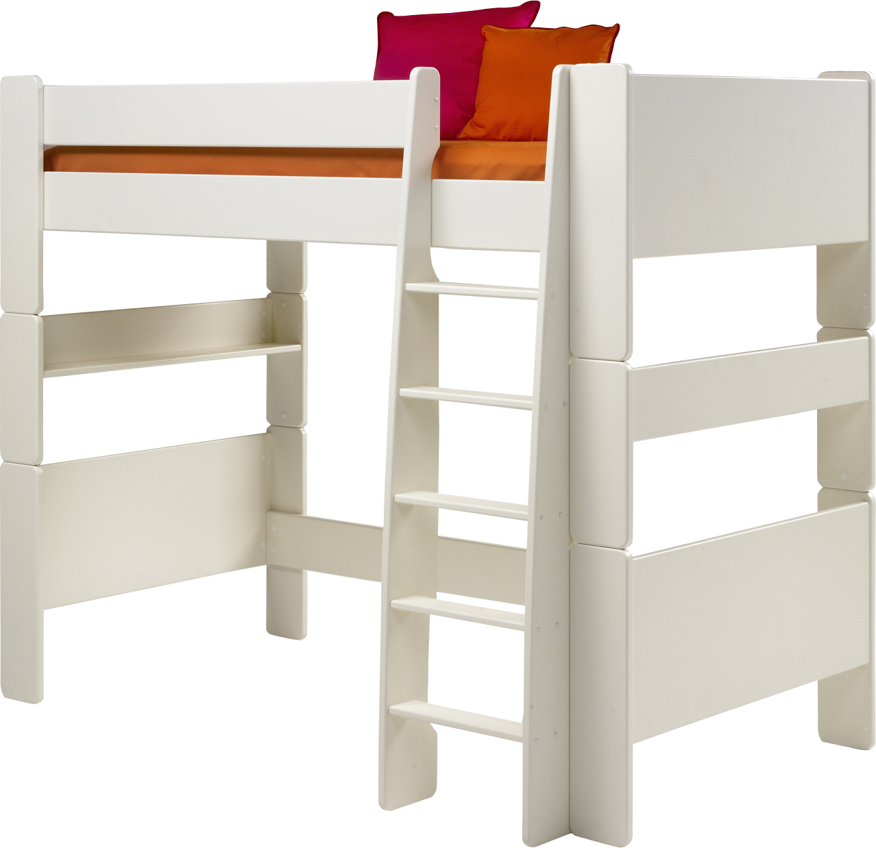 high sleeper bed white