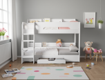 Flair Flick Bunk Bed in White