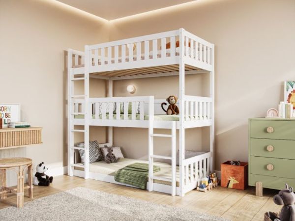 Buy Flair Bea Triple Bunk Bed Choose Your Colour