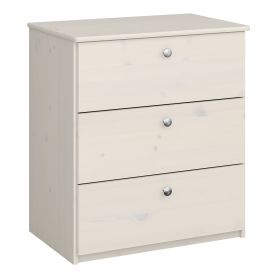 Steens For Kids 3 Drawer Chest in Whitewash