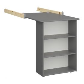 Steens For Kids Pull-out Desk in Cool Grey