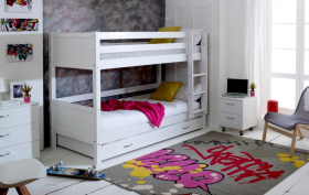 Thuka Nordic Bunk Bed 3 with Trundle Drawer