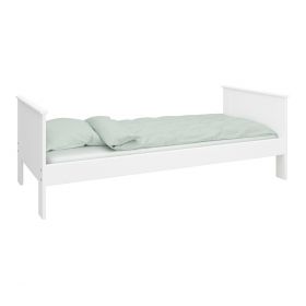 Steens Alba Single Bed in Surf White