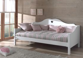 Vipack Amori Kids White Day Bed