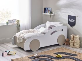 Julian Bowen Atlantis Car Bed in White