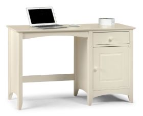 Julian Bowen Cameo Stone White Desk