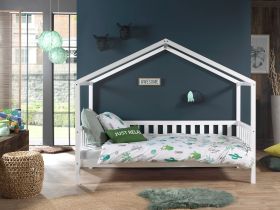 Vipack Dallas White Day Bed