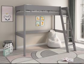 Kids Avenue Estella High Sleeper Bed in Grey