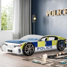 Police Car Racer Bed 