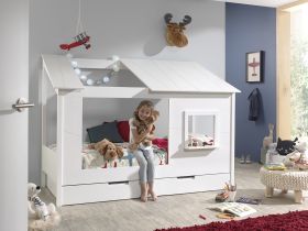 Vipack Hideaway House Bed with Optional Trundle