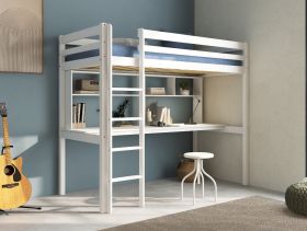 Thuka Hit 10 High Sleeper Bed with Desk & Storage