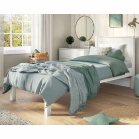 Stompa Classic Low End Bed in White