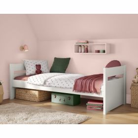 Stompa Uno Single Bed in White