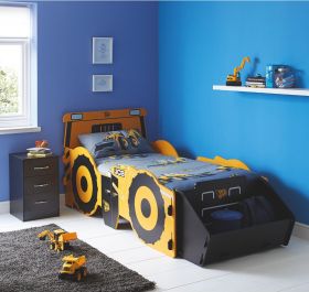 Kidsaw JCB 4CX Single Bed 