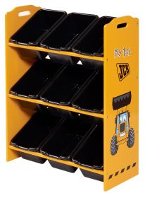 Kidsaw JCB 9 Bin Storage Unit