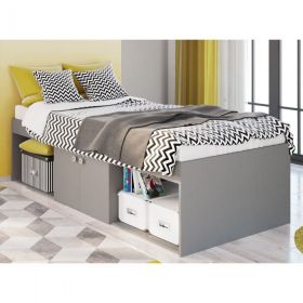 Kidsaw Low Single 3ft Cabin Bed In Grey