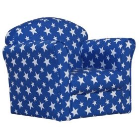 Kidsaw Mini Armchair - Blue/White Stars