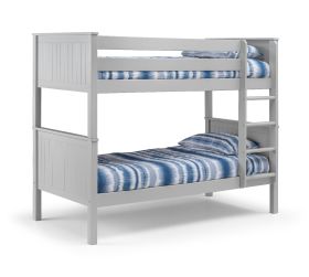 Julian Bowen Maine Bunk Bed in Dove Grey