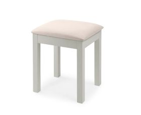 Julian Bowen Maine Dressing Stool in Dove Grey