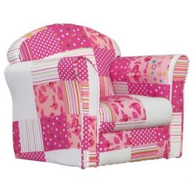 Kidsaw Mini Armchair - Pink Patchwork