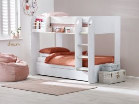 Julian Bowen Mars Bunk Bed in White