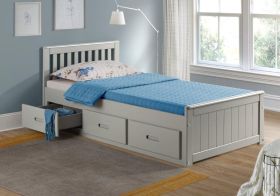 Amani UK Mission Storage Bed in Grey