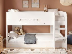 Relaxa Mini Low Bunk Bed in White