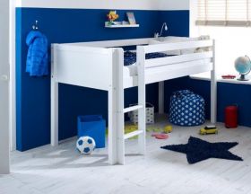 Thuka Nordic Mid Sleeper Cabin Bed 1 in White