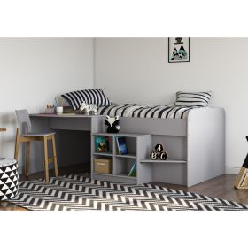 Kidsaw Pilot Cabin Bed in Grey