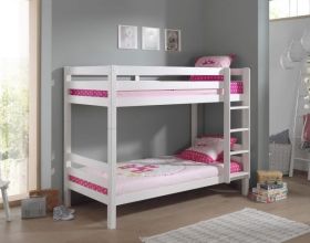 Vipack Pino Bunk Bed in Solid Plain White