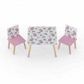 Kidsaw Peppa Pig Table & Chairs Set