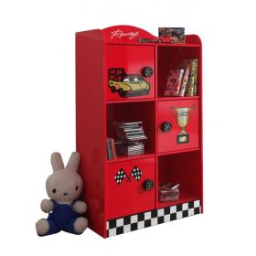 Vipack Racer Bookcase in Red