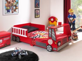 Vipack Fire Truck Toddler Bed