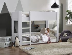 Julian Bowen Solomon Bunk Bed in White