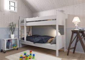 Steens Alba Narrow Bunk Bed in Surf White