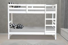 Bailey Bunk Bed in Solid Plain White