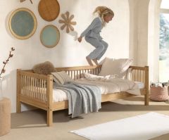 Vipack Forrest Captains Bed in Solid Oak