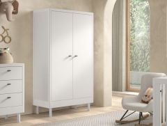 Vipack Forrest 2 Door Wardrobe in White Beech