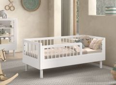 Vipack Forrest Toddler Bed in White Beech
