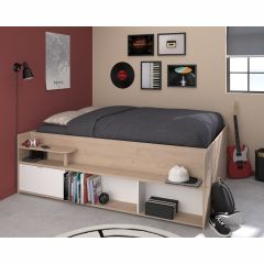 Parisot Travel 3 Storage Double Bed in Oak