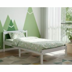 Kidsaw Jinsen Single Bed in White