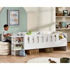 Julian Bowen Vision Low Sleeper Bed in White