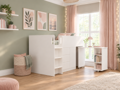 Rowan Mid-Sleeper in White