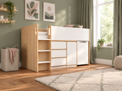 Rowan Mid-Sleeper in White Oak