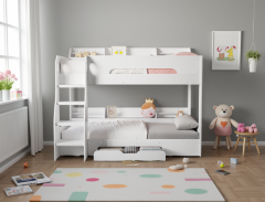 Flair Flick Bunk Bed in White