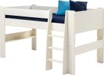 Steens for Kids Mid Sleeper Bed in Surf White