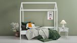 Hoppekids ECO Shorty Housebed in White