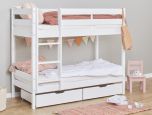 Hoppekids ECO Shorty Bunkbed with Drawers in White
