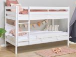 Hoppekids ECO Shorty Bunkbed with Safety Rail in White