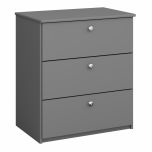 Steens For Kids 3 Drawer Chest in Cool Grey